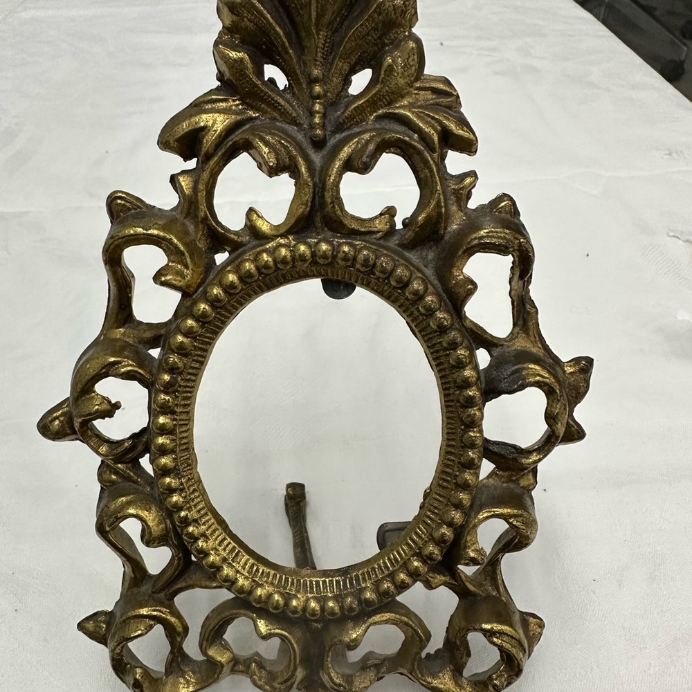 Antique Brass Picture Frame